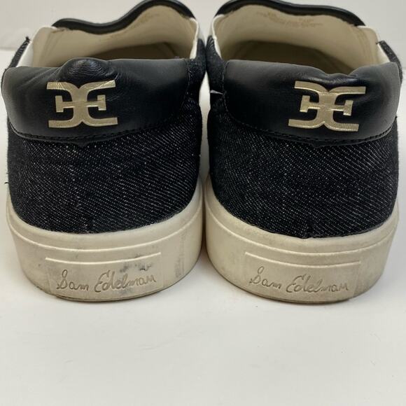 SAM EDELMAN EVELINA SLIP ON SNEAKER WITH FRUIT APPLIQUE SIZE 9 - Picture 6 of 10